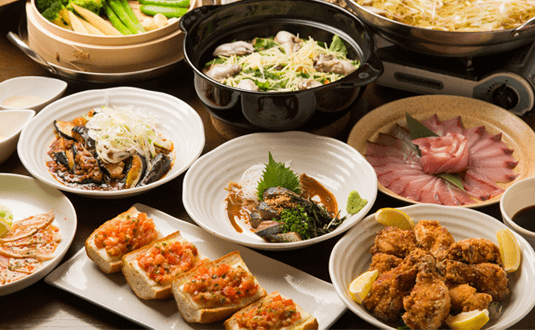 コース料理充実 大人数宴会・貸し切り大歓迎